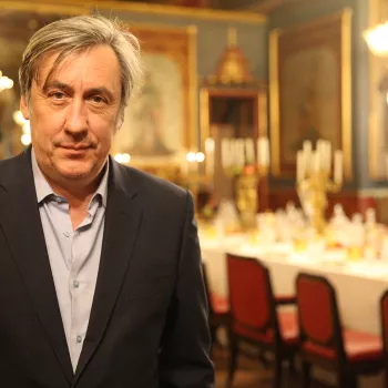 Andrew Graham Dixon in Brighton Pavilion